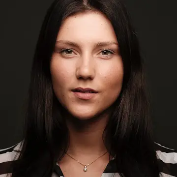 Portraitfoto der Schauspielerin Michelle Coenen, IAF Absolventin 2017