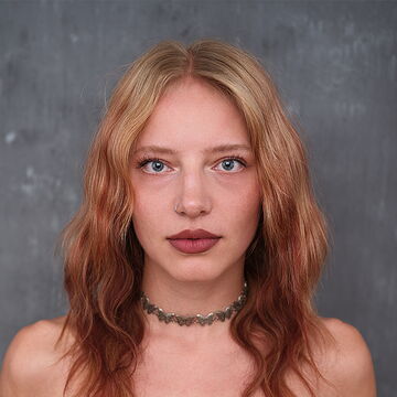 Portraitfoto der Schauspielerin Caren Heyne, IAF Absolventi 2026