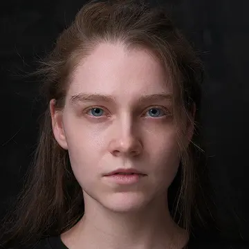 Portraitfoto der Schauspielerin Lana Zehren, IAF Absolventin 2025
